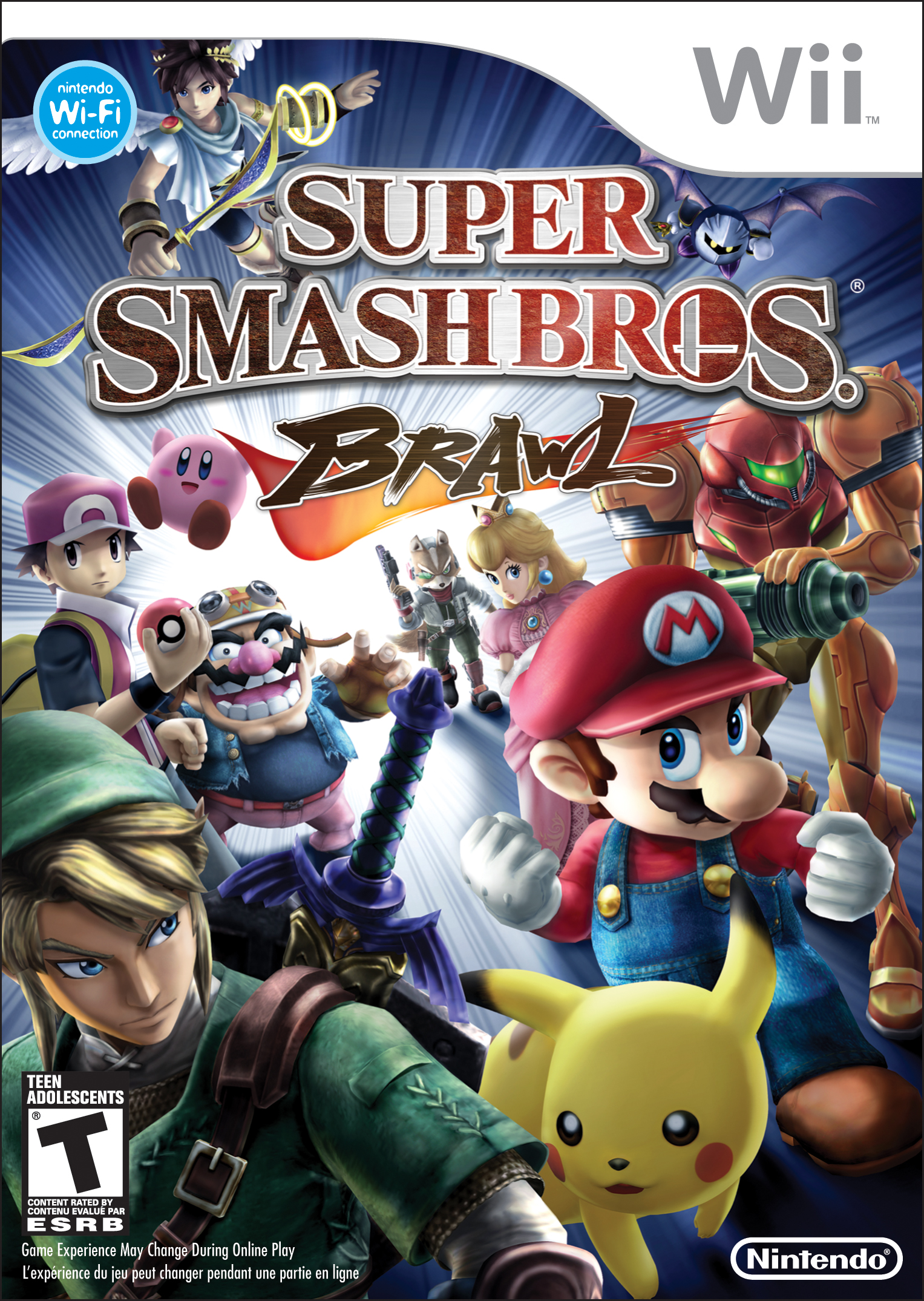 Super Smash Bros Brawl Box Art 0784